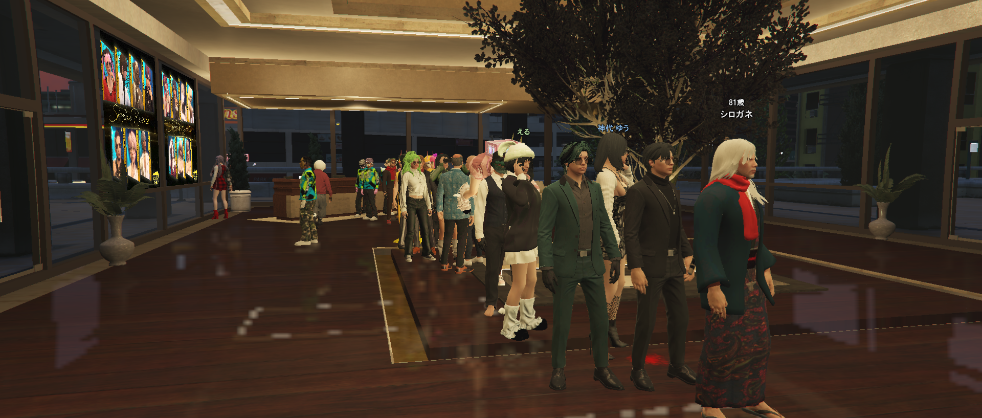 メインフロア内装